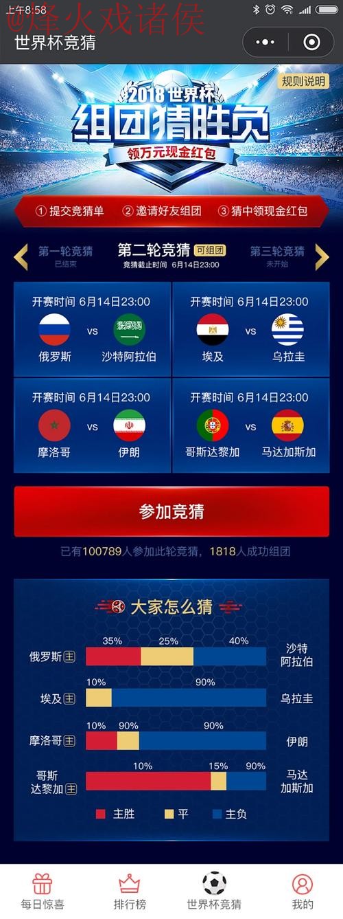 世界杯竞猜软件热门